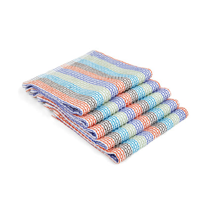 Full Circle Tidy 100% Organic Cotton Dish Cloths, Set of 3, Multicolored