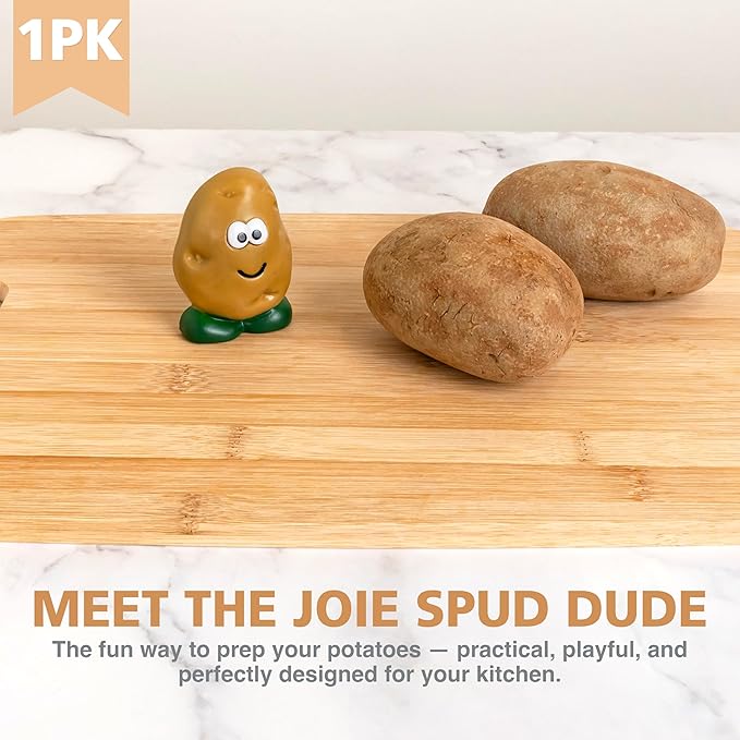 Joie Spud Dude Potato Brush, Vegetable and Fruit Scrubber, Produce Cleaner