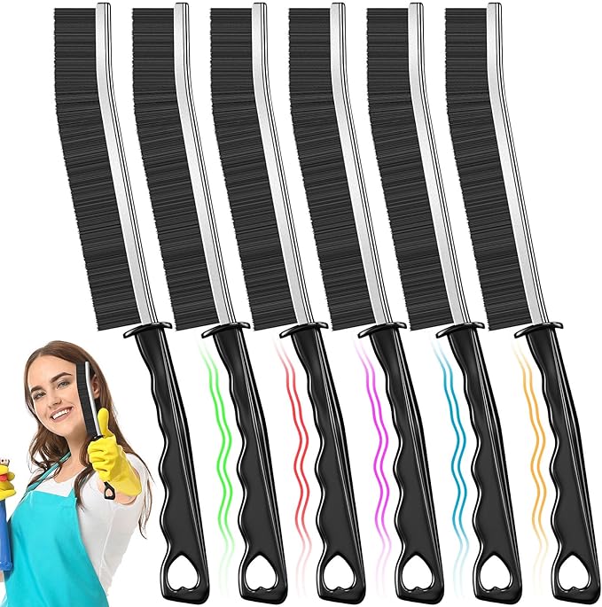 Crevice Cleaning Brush, Hard Bristle Crevice Cleaning Brush, Shower Cleaner
