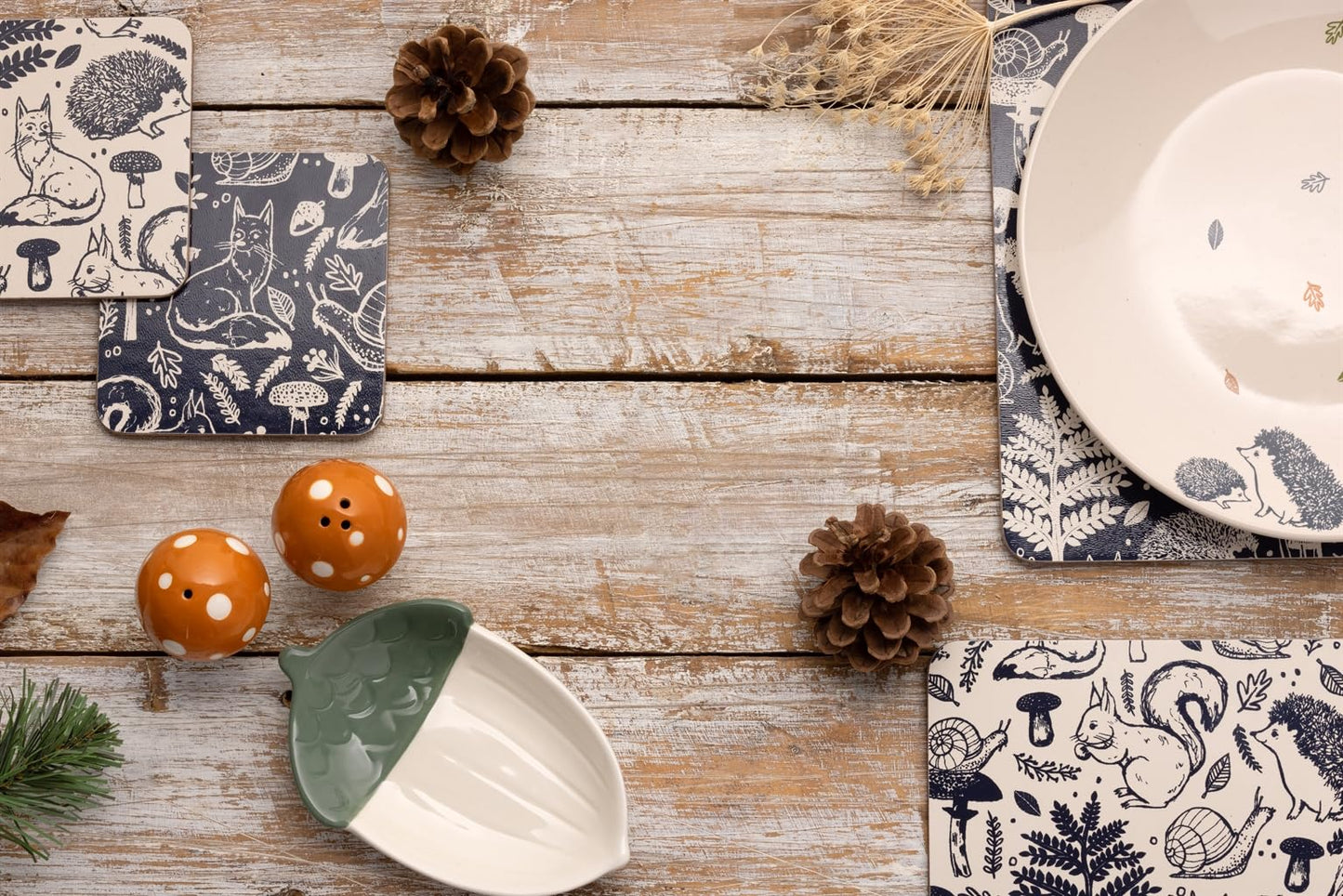 Price & Kensington Salt and Pepper Set Woodland