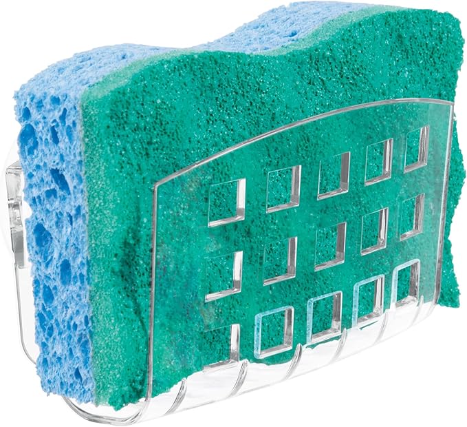 iDesign BPA-Free Plastic Sponge Holder