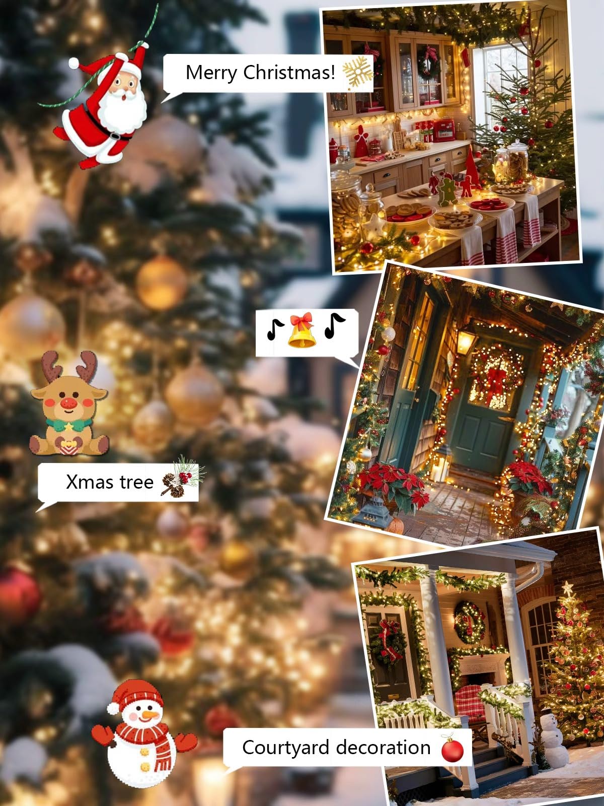 Voice Controlled Christmas Lights with Remote, 99 FT 300 LED String Lights Indoor Outdoor with 12 Modes 3 Timers, Dimmable Twinkle Light Plug in Waterproof for Xmas Tree Party Decorations, Warm White
