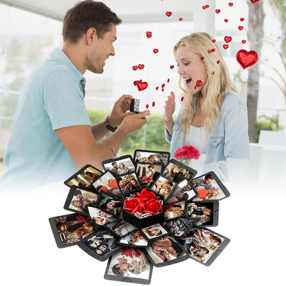 Explosion gift box Cajas grandes para regalos sorpresa Suitable for marriage proposal, Valentine's Day or birthday gifts