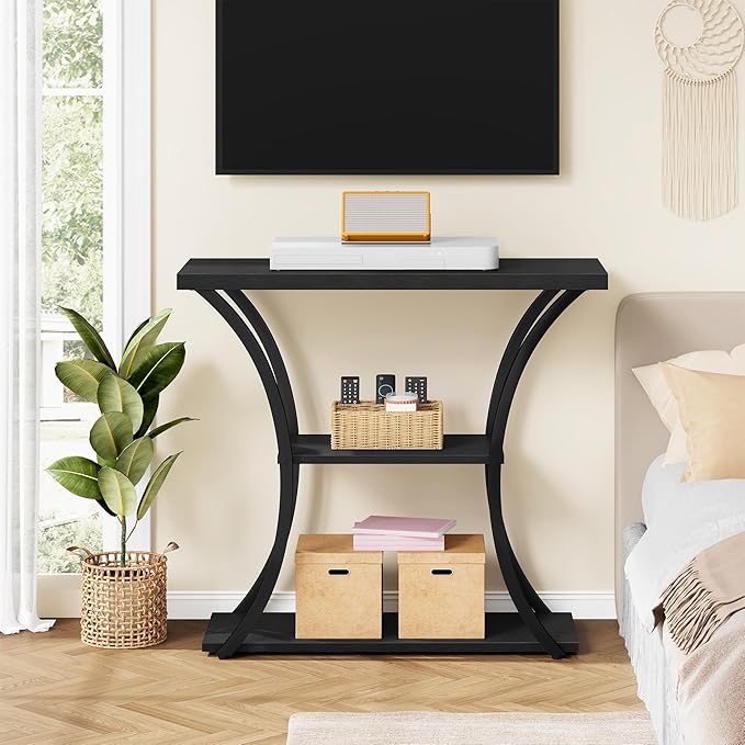Hoctieon 3 Tier Console Table