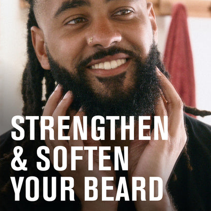 Every Man Jack Men's Beard Oil - Aged Bourbon Fragrance - Deeply Moisturizes and Softens Your Beard and Adds a Natural Shine - Naturally Derived with Shea Butter and Argan Oil - 1 fl oz