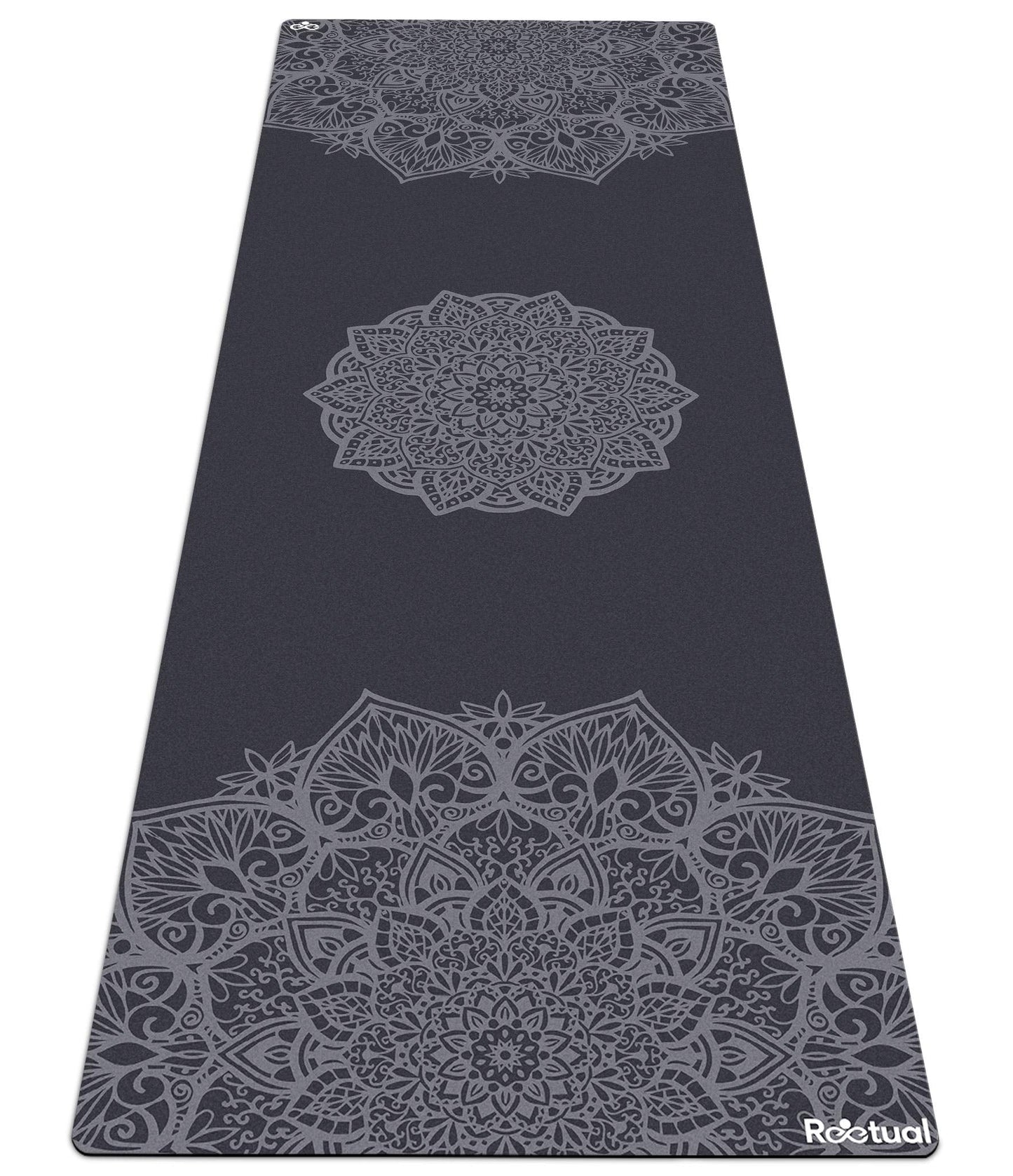 Reetual, The Yoga Mat That Adores Sweat | Premium Hot Yoga Mat Non Slip Towel Combo - with Carrying Strap | Eco Friendly | Designed for Bikram, Hot Yoga, Ashtanga, Vinyasa, Power