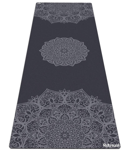 Reetual, The Yoga Mat That Adores Sweat | Premium Hot Yoga Mat Non Slip Towel Combo - with Carrying Strap | Eco Friendly | Designed for Bikram, Hot Yoga, Ashtanga, Vinyasa, Power