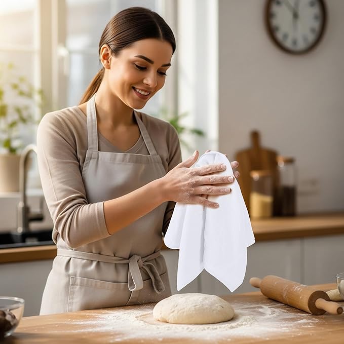 Utopia Kitchen White Flour Sack Towels 100% Cotton Tea Towels