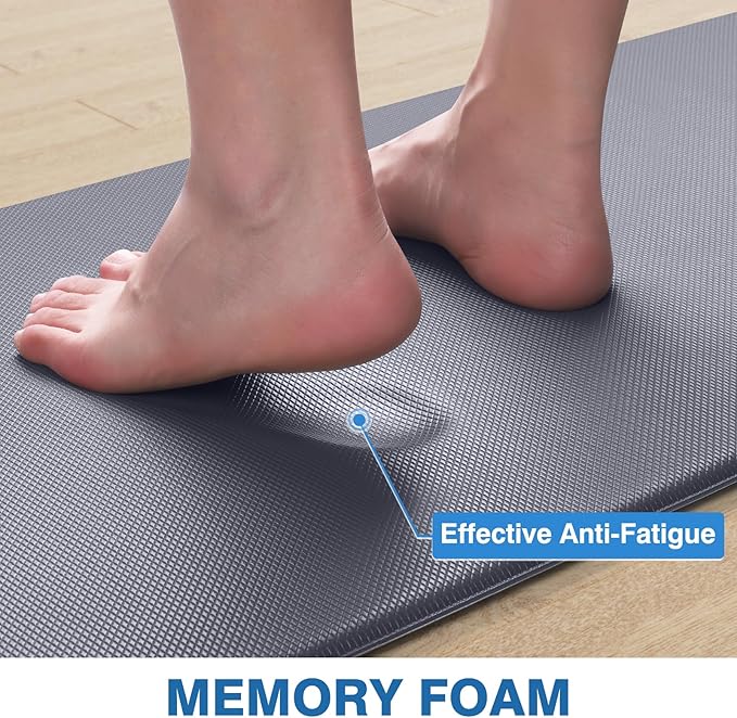 StepRite Kitchen Mats, Cushioned Anti Fatigue Kitchen Mats