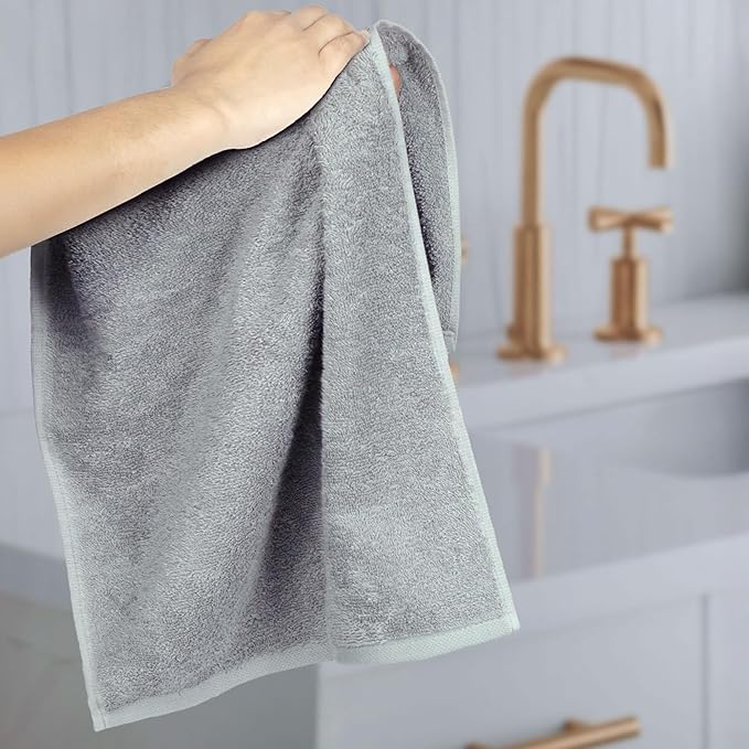 Amazon Basics Soft and Thick Cotton Hand Towels