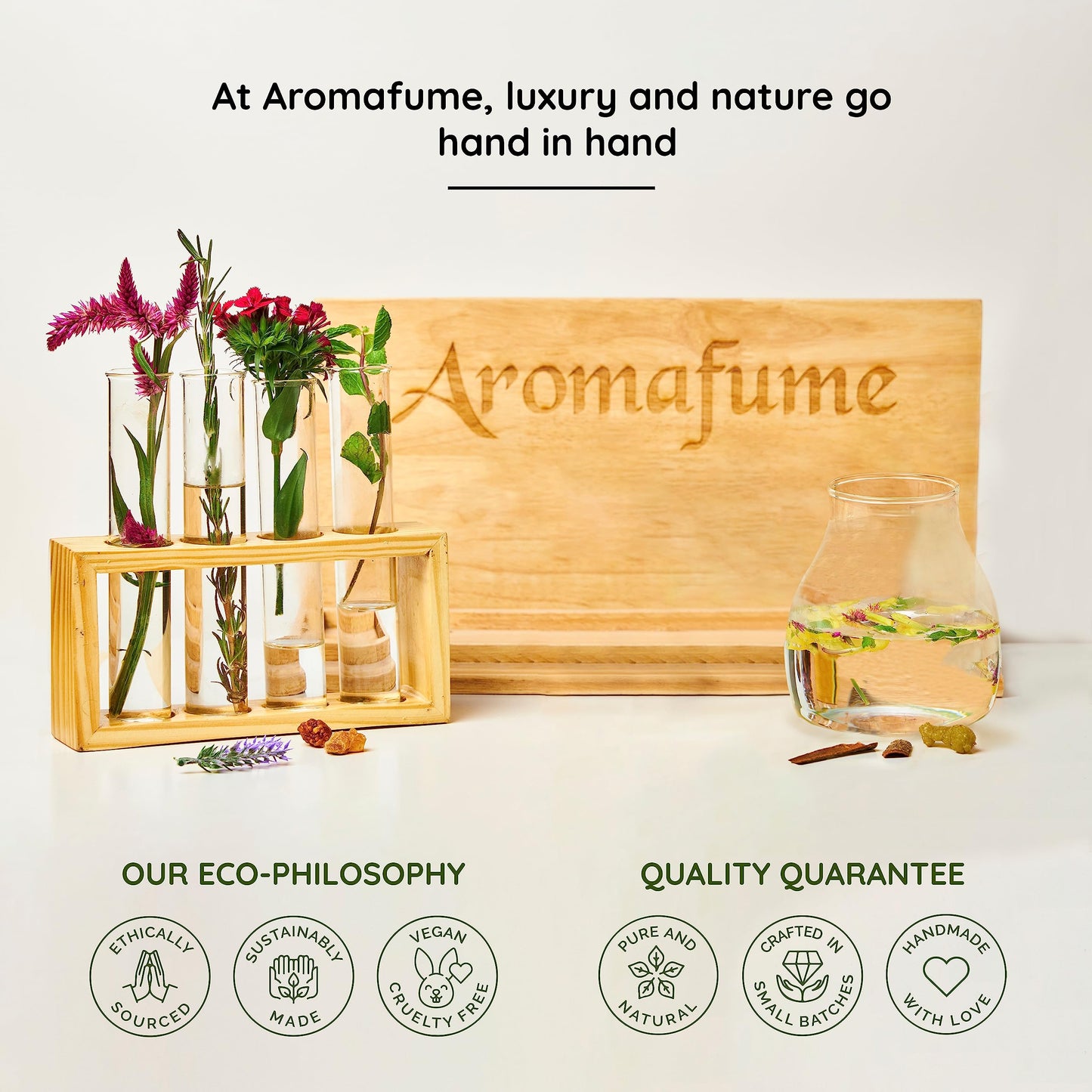 Aromafume Tree of Life Essential Oil Burner | Oil Diffuser with Candle | Brass Burner with 10ml Essential Oil