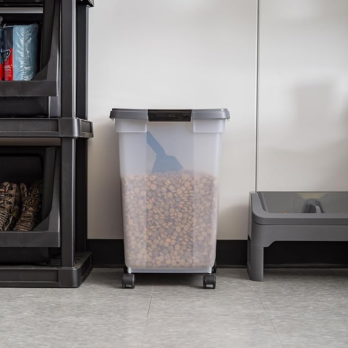IRIS USA Dog Food Storage Container 50 lbs,