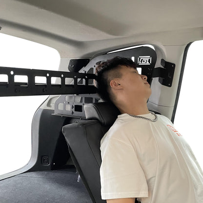 HIGH FLYING for Subaru Forester 14-18 Car Accessories Modular Storage Molle Panels System Trunk Shelf Luggage Storage Carrier Trunk Organizer Aluminum (Side Panels+Shelf with Manual Tailgate)