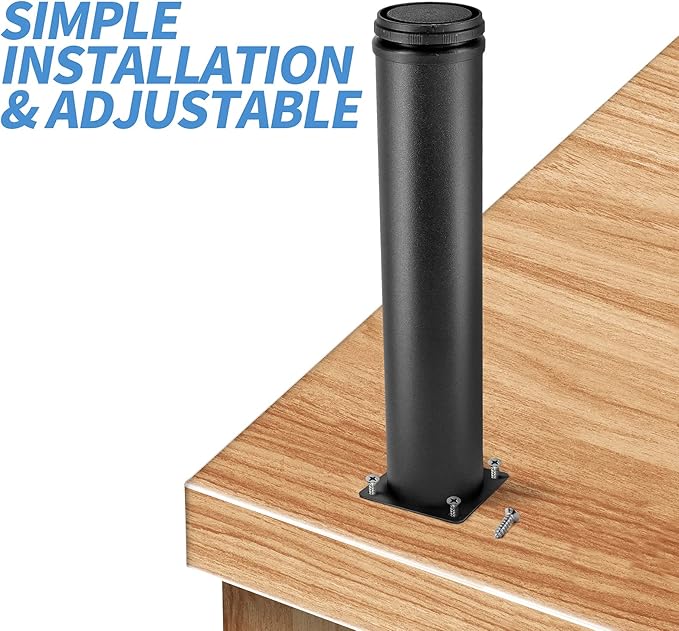 10 Inch Metal Furniture Legs Stainless Steel Adjustable Legs Black Metal Legs