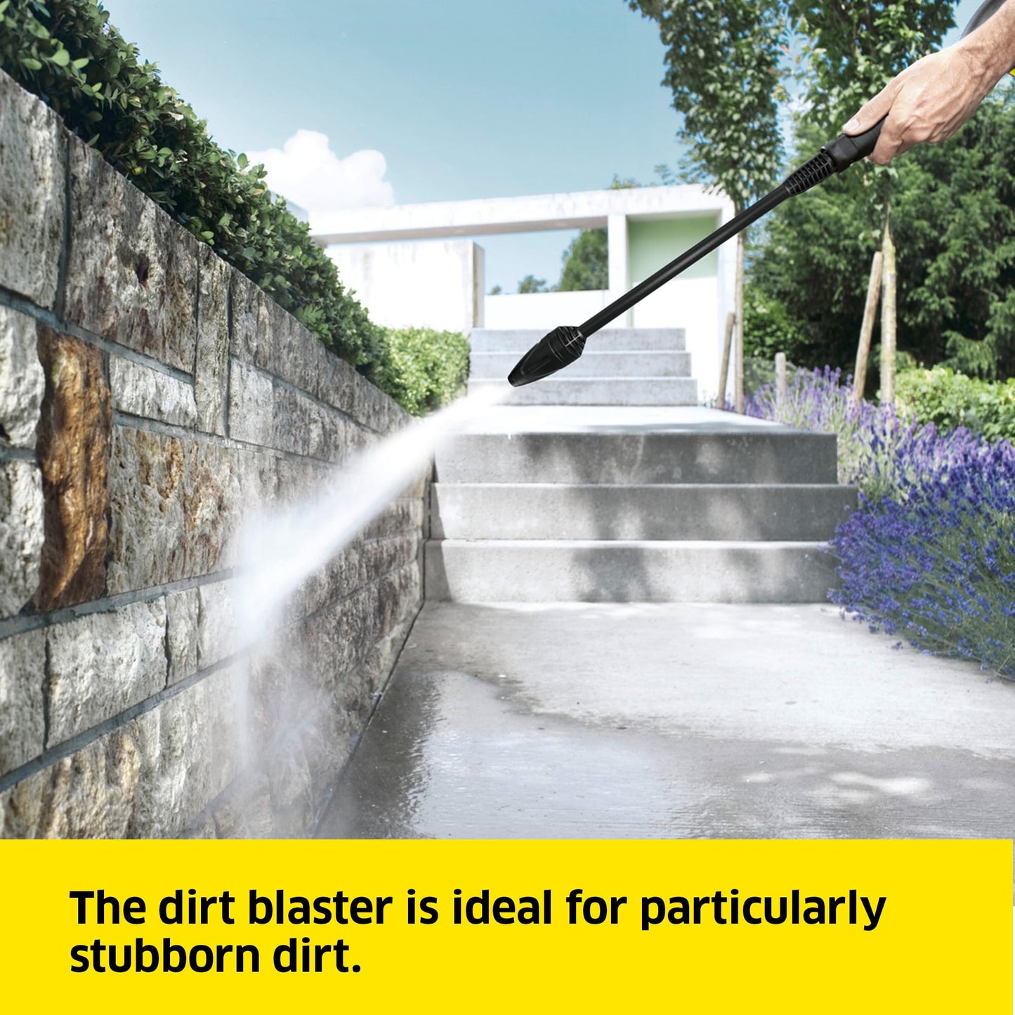 Kärcher K 7 Power Flex pressure washer, pressure: max. 180 bar, flow rate: 550 l/h, area coverage: 60 m²/h, water filter, weight: 17.2 kg, high-pressure Flex hose, dirt blaster, spray lance