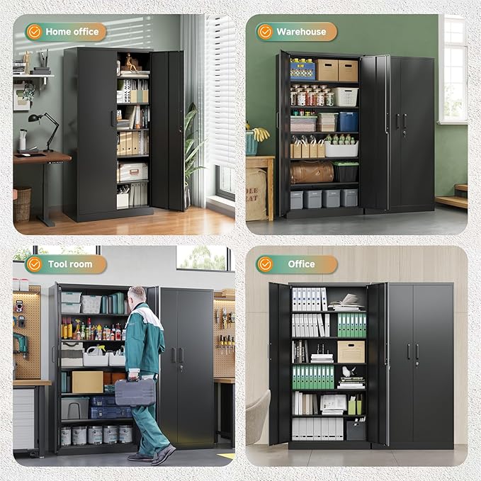 Letaya Metal Storage Cabinets