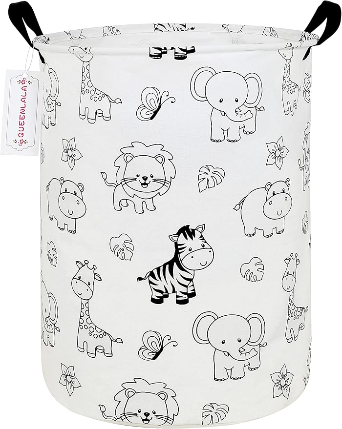 QUEENLALA Large Storage Basket, Laundry Hamper/Bathroom/Home Decor/Collapsible