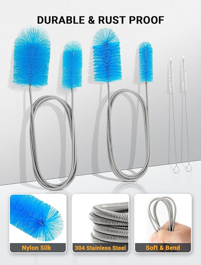 Flexible Long Drain Brush Tool