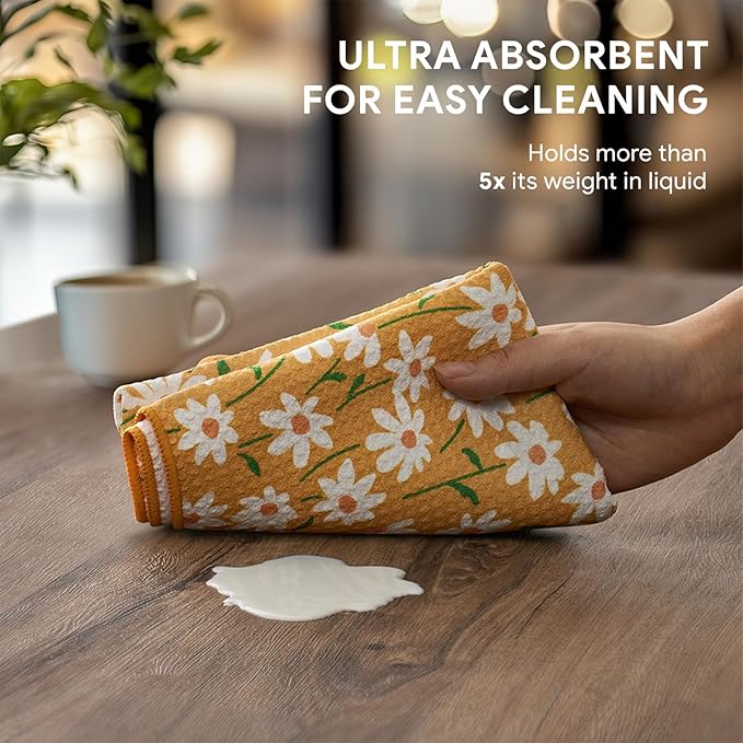 RECYCO Waffle Kitchen Towel Set of 2