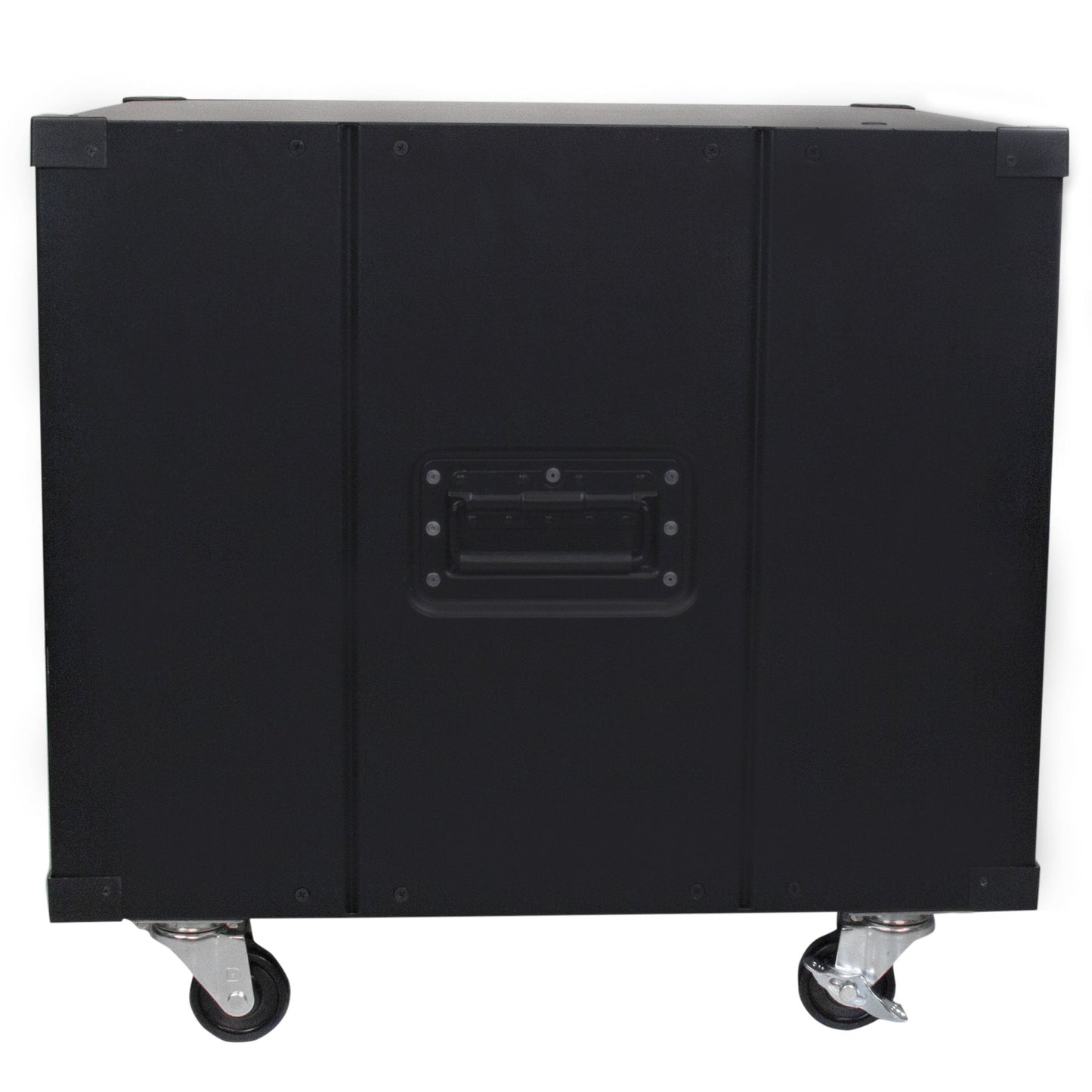 StarTech.com 4-Post 9U Mobile Open Frame Server Rack, Network Rack with Wheels, 19" Rolling Rack for Home/Office Narrow Floor Spaces, Small Data Rack for Computer/AV/IT Equipment - TAA (RK960CP)