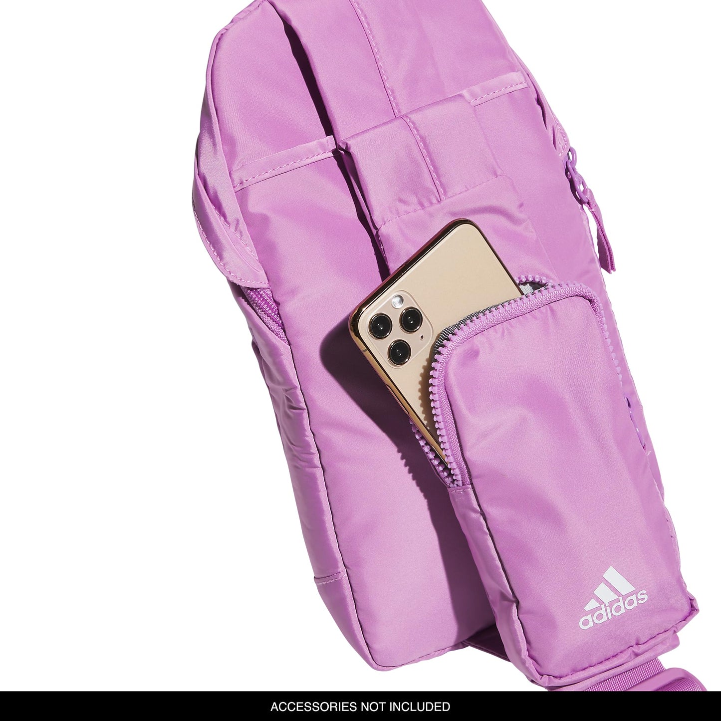adidas Essentials Crossbody – Athletic Sling Bag with Phone Pocket, Black/2.0, One Size