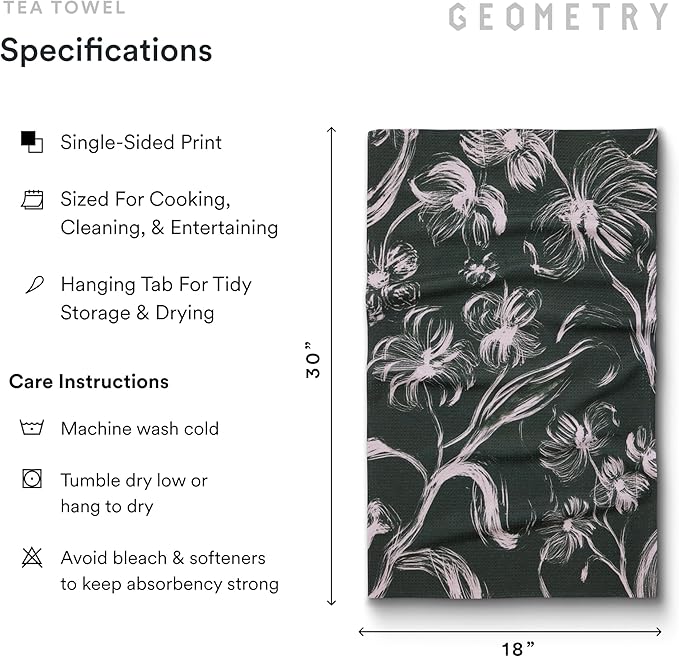 GEOMETRY Kitchen Tea Towels
