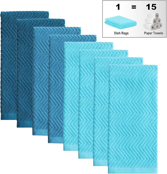 100% Cotton Kitchen Dish Towels Set