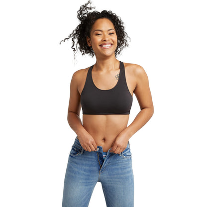 Hanes Women's Racerback Cotton T-Back Bralette (3 Pack)