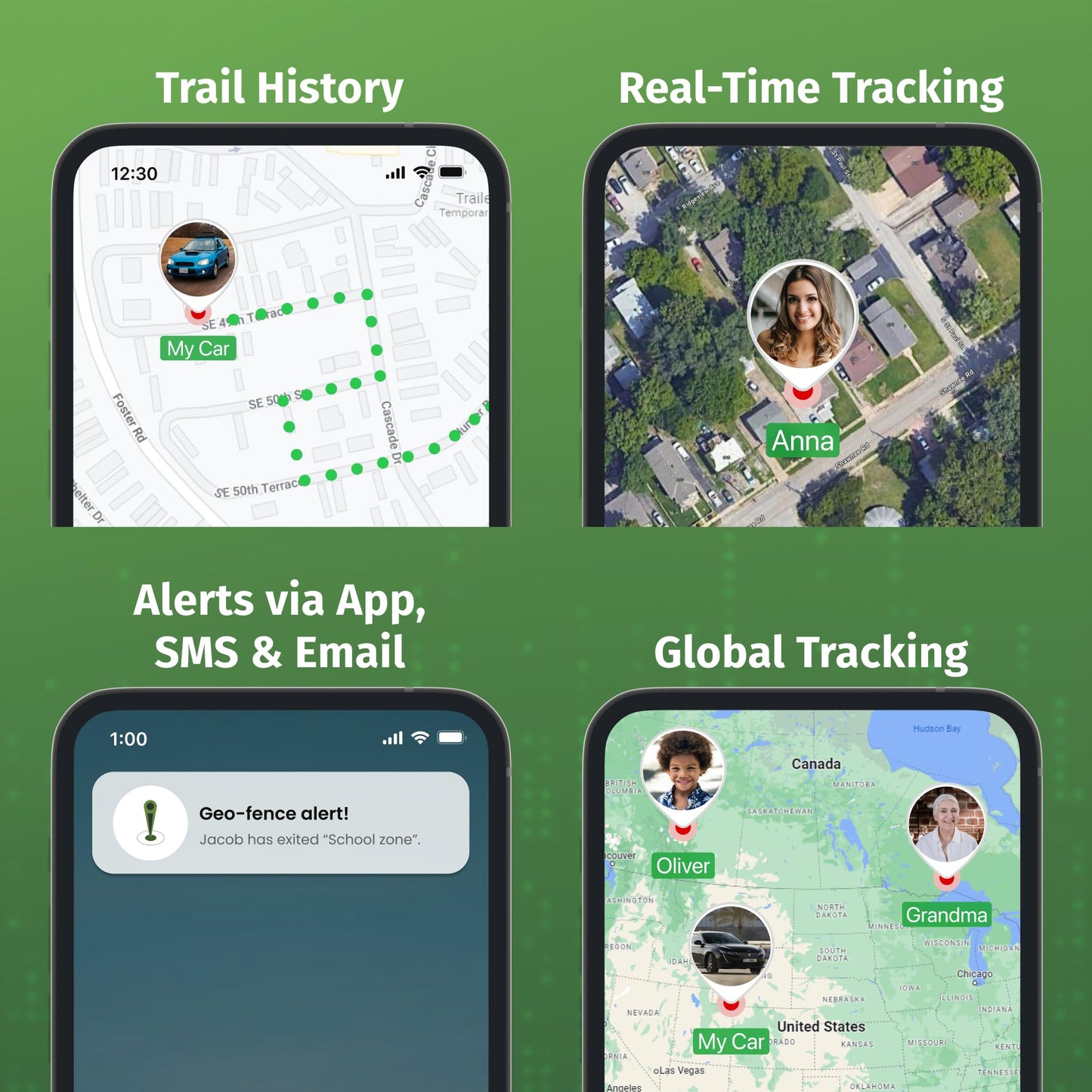 TRACKIPRO Industrial Asset Tracker - Ultra Long Battery Life (Up to 12 Months) - Strong Magnet - Waterproof - Realtime Alerts with Multiple GeoFence Setups - Speed Monitoring - International Coverage
