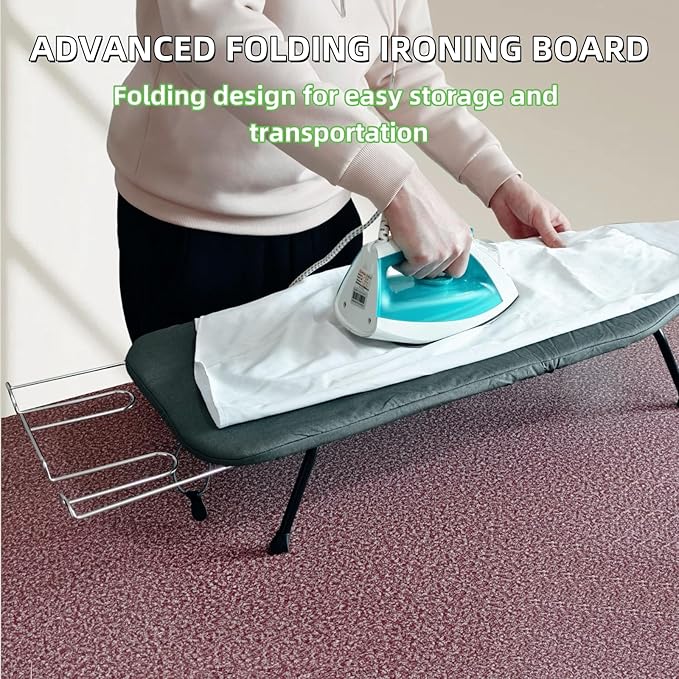 Compact Foldable Tabletop Ironing Board -