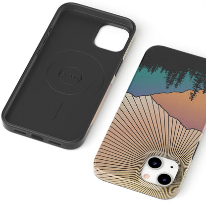 Casely iPhone 13 Case | Fit Check | Neutral Checkerboard | Compatible with MagSafe | Classic Ultra Slim Design