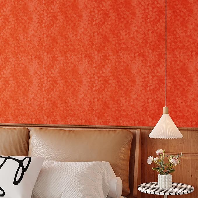 Orange Velvet Drawer Liner Roll Self Adhesive Fabric Felt