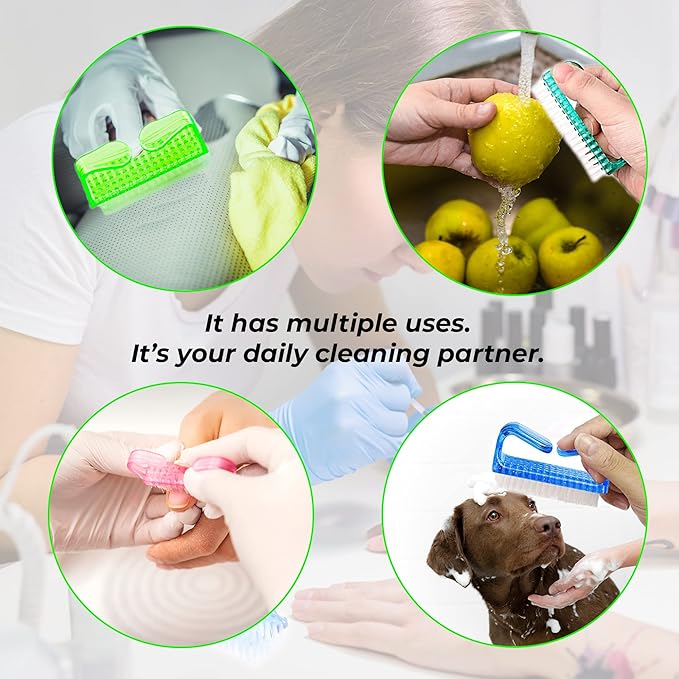 4 Pcs Nail Brush for daily Use