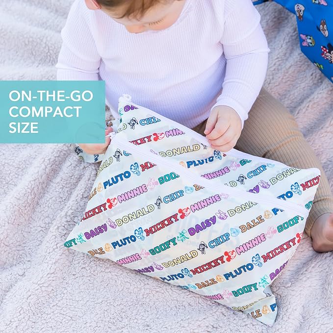 Bumkins Disney Waterproof Wet Dry Clutch Bag