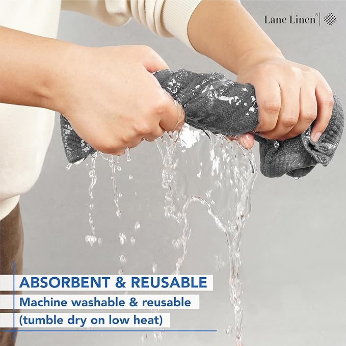 Grey Hand Towels for Bathroom