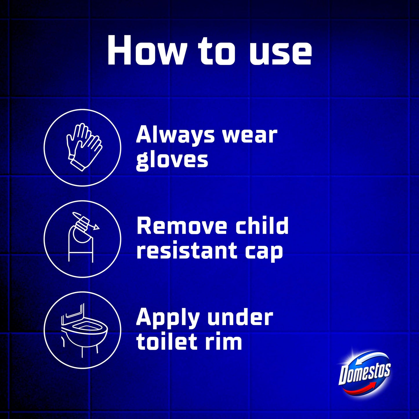 Domestos Citrus Fresh Thick Bleach disinfectant that eliminates 99.99% of bacteria and viruses* unstoppable limescale prevention 9x 750 ml