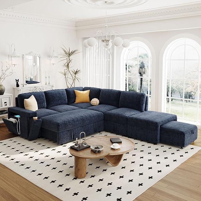 Merax L-Shaped Modular Sectional Sofa