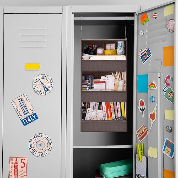 GRANNY SAYS 3-Shelf Closet Organizers and Storage, Foldable Hanging Closet