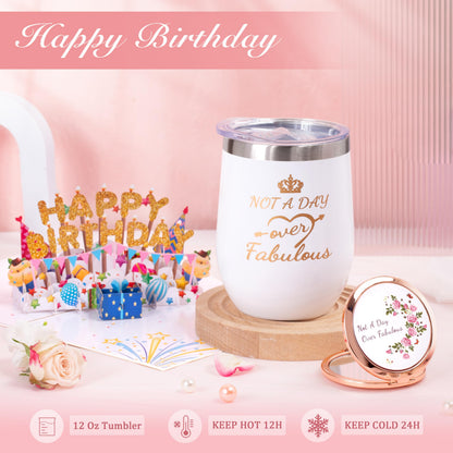 HSOEIXL Birthday Gifts for Women, Unique Spa Birthday Gift Basket with Blanket for Women - Happy Birthday Gifts for Her, Mom, Sister, Teacher, Girlfriend, Coworker, Wife, Bestie, BFF