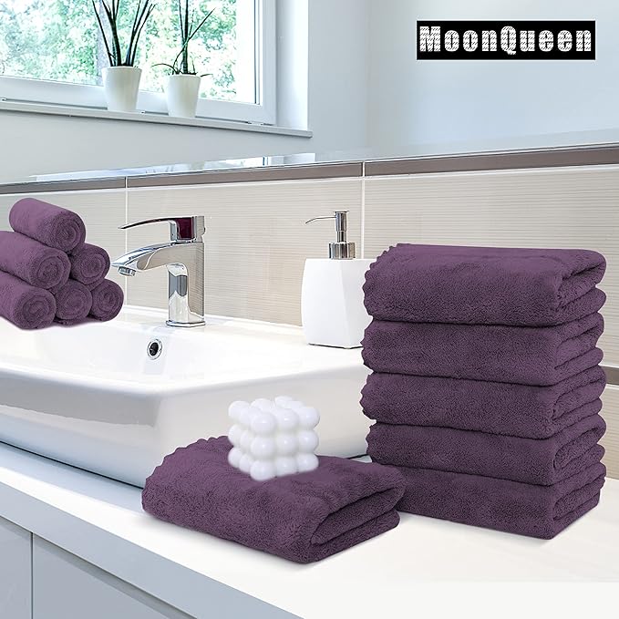 MOONQUEEN 6 Pack Premium Hand Towels