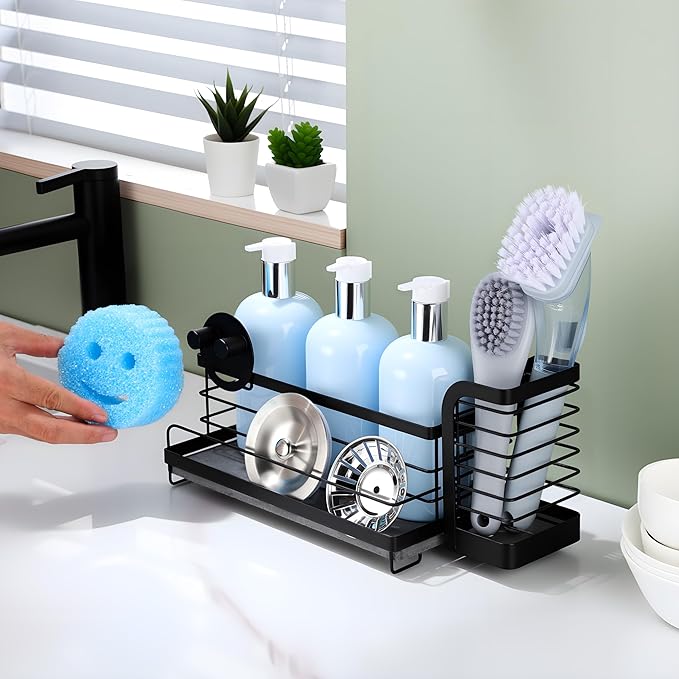 for Scrub Daddy & Mommy Sponge Holder, Kitchen Sink Caddy