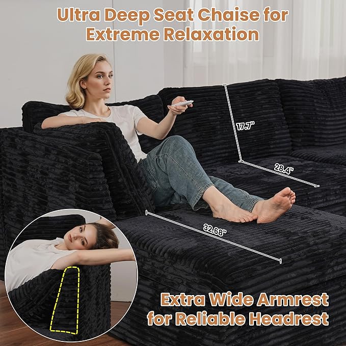 ovios 32.7 inches Middle Seat Module