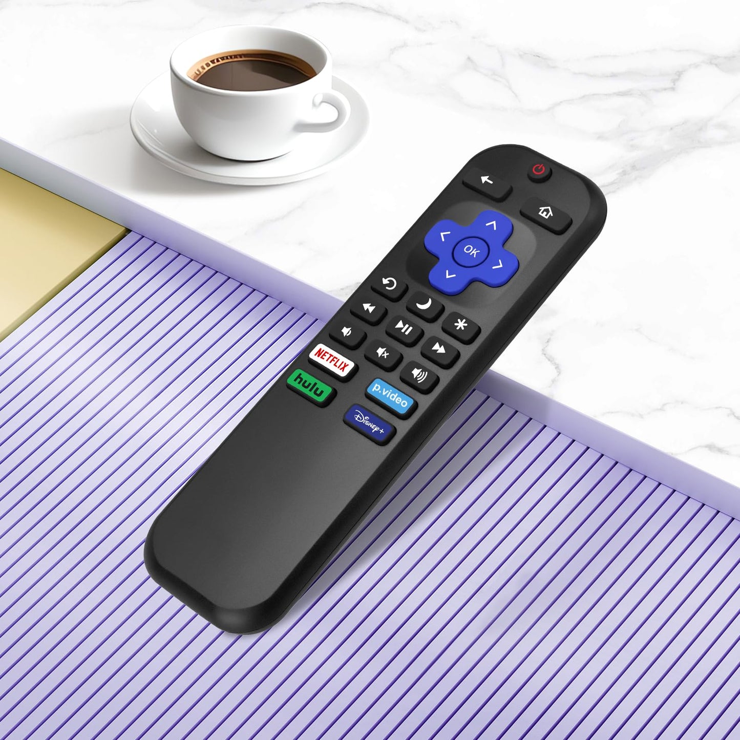 Voice Remote Control Replacement for Hisense Smart Google TV，Compatible with Hisense QLED UHD Mini-LED ULED Google TVs