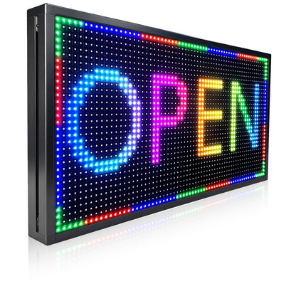 ZONTRONCM Outdoor Programmable Scrolling Waterproof Led Sign P10(26" * 14")