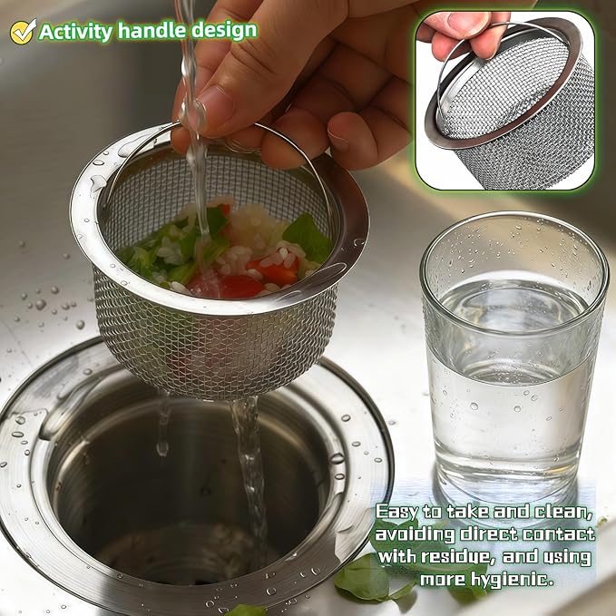 Stainless Steel Kitchen Sink Strainer
