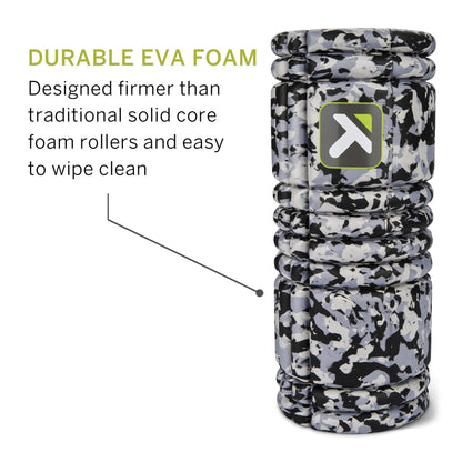 TRIGGERPOINT Performance Therapy Grid Foam Roller for Exercise, Deep Tissue Massage and Muscle Recovery, Original (13-Inch), Grey Camo