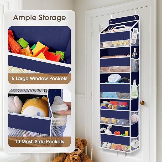 2 Pack Over The Door Organizer, Hanging Storage Organizer