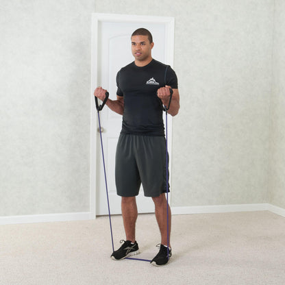 Black Mountain Products Single Resistance Band - Door Anchor and Starter Guide Included