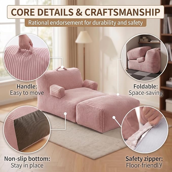 6FT Large Bean Bag Chair Lounger