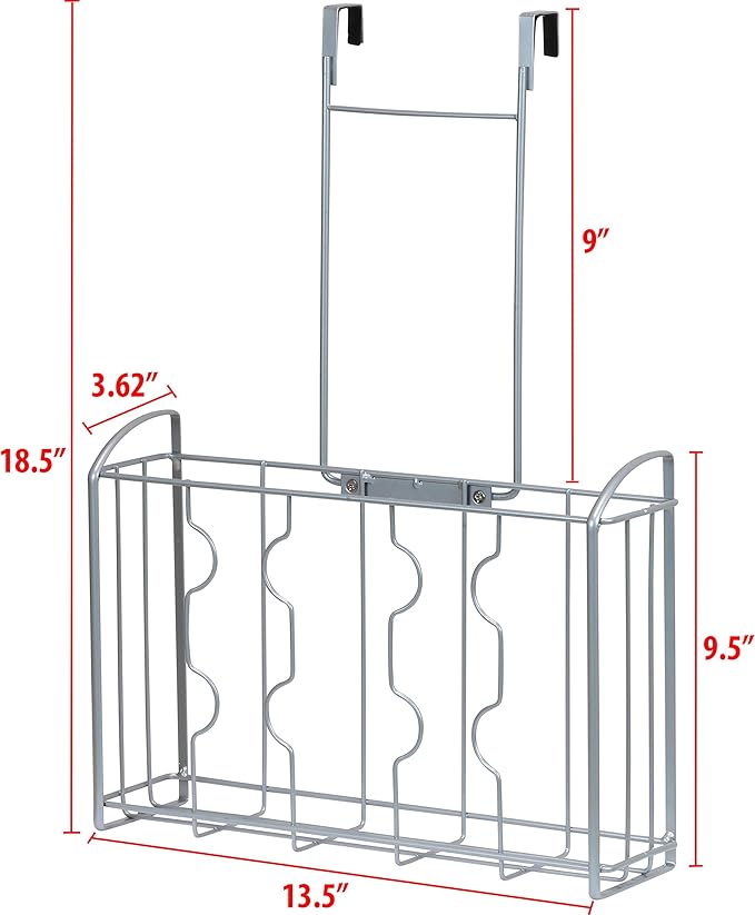 Simple Houseware Over Cabinet Door Organizer